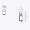 Ampoule T85 12V 4W – Image 2