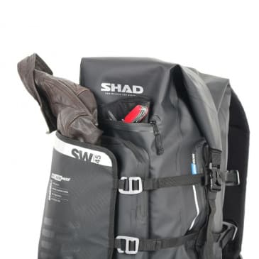 Sac baluchon sacoche moto Shad SW45 noir 40L (Fixation inclue) (X0SW45) – Image 5