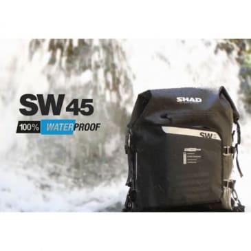 Sac baluchon sacoche moto Shad SW45 noir 40L (Fixation inclue) (X0SW45) – Image 3