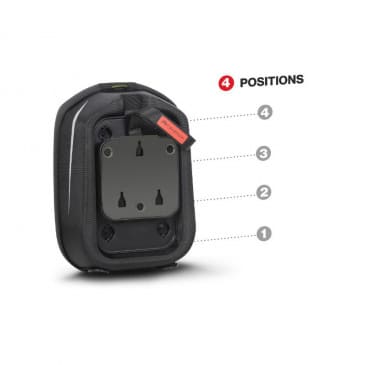 sacoche de réservoir moto Shad E16P 11-15L (semi-rigide) sur Fixation PIN System (X0SE16P) – Image 4