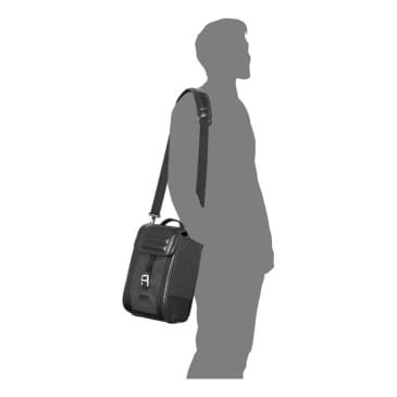 Sacoche cavalière latérale Shad SR38 Café Racer imperméable noir 10L (Fixation SR Side Bag Holder vendue séparément) (X0SR38) – Image 2