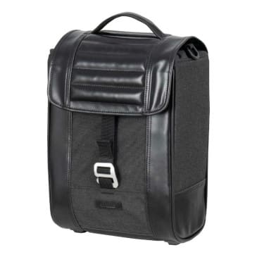 Sacoche cavalière latérale Shad SR38 Café Racer imperméable noir 10L (Fixation SR Side Bag Holder vendue séparément) (X0SR38)