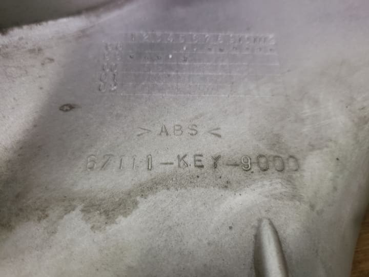 Couvre guidon avant Honda 125 Panthéon 2T 1998-2002 – Image 4