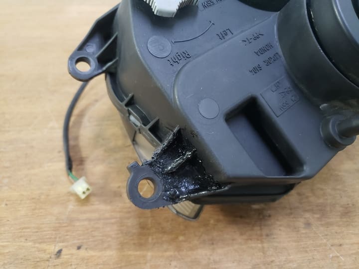 Phare avant Honda 125 Panthéon 2T 1998-2002 – Image 3