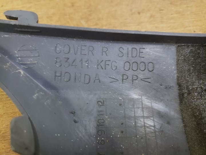 Plastique arrière droit Honda 125 Panthéon 2T 1998-2002 – Image 5