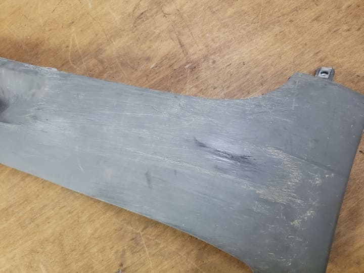 Bas de caisse droit Honda 125 Panthéon 2T 1998-2002 – Image 2