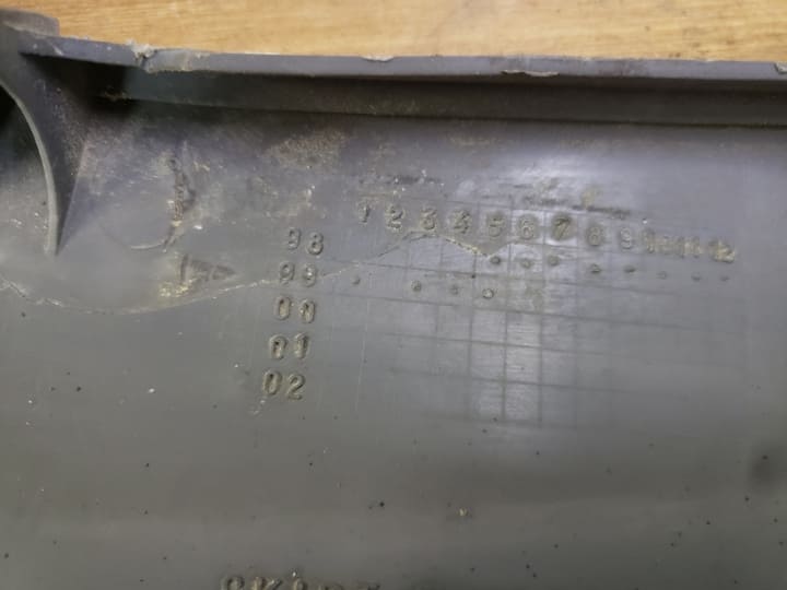 Bas de caisse droit Honda 125 Panthéon 2T 1998-2002 – Image 8