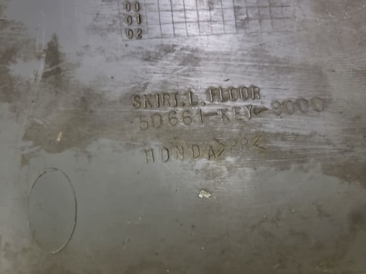 Bas de caisse gauche Honda 125 Panthéon 2T 1998-2002 – Image 6