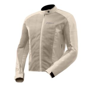 Blouson moto été Eight Aéro-Flow Sable - Protection et Ventilation