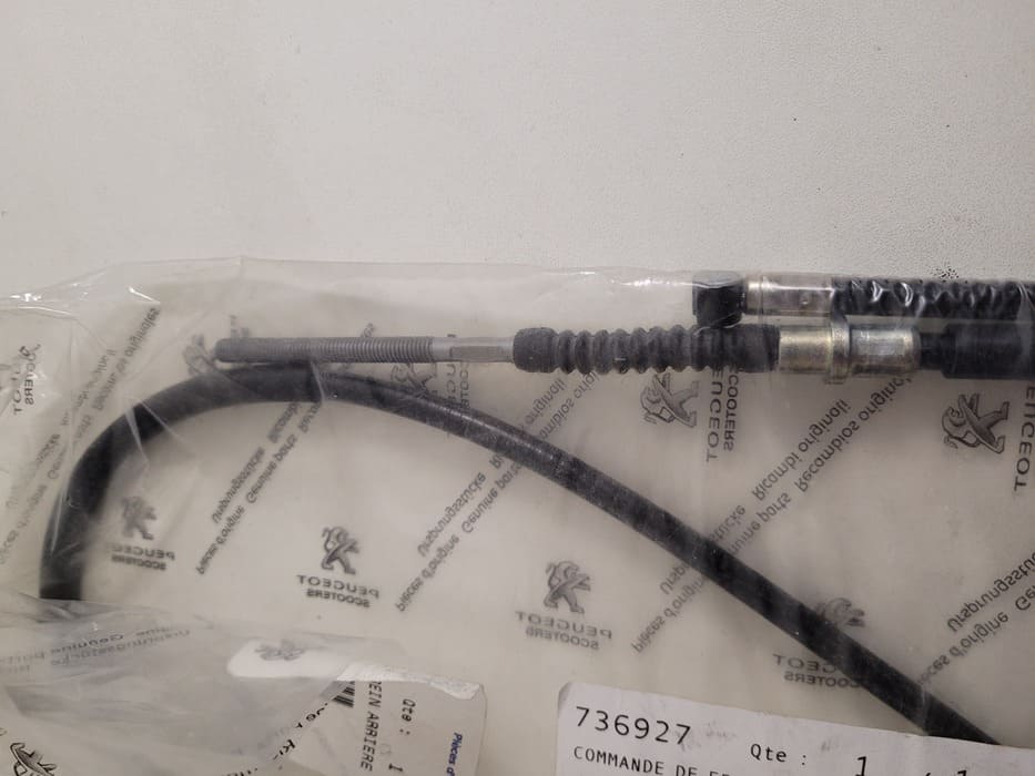 Câble de frein arrière d'origine Peugeot 736927 pour Vivacity, Speedfight, Trekker – Image 3