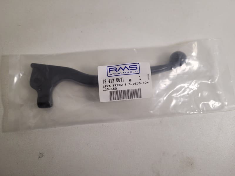 Levier de frein droit RMS pour scooter Peugeot Elyseo, Speedfight, Vivacity 50-125-150cc